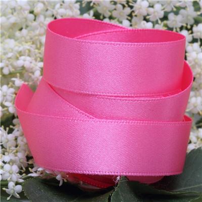 15mm Satin Ribbon - Sugar Pink
